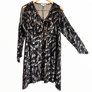 Simply Noelle Crushed Velvet Dress